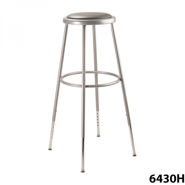 Padded Metal Lab Stool 30